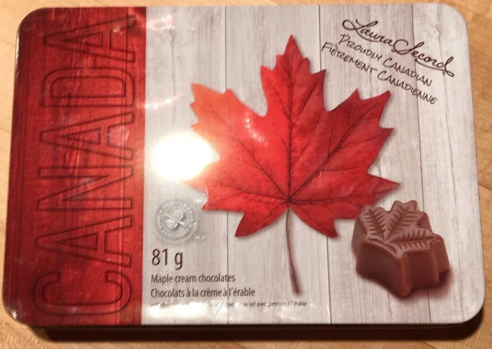 Maple cream chocolates