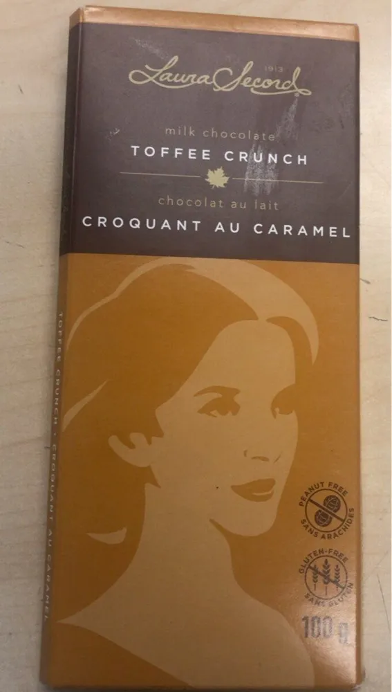Milk chocolate toffee crunch