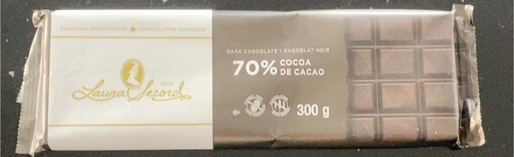 Chocolat Laura Secord 70% de cacao