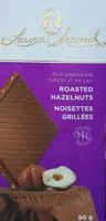 Roasted hazelnuts chocolate