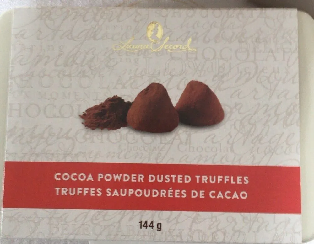 Truffes saupoudrées de cacao