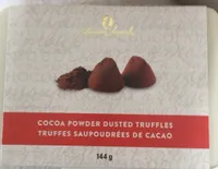 Truffes saupoudrées de cacao
