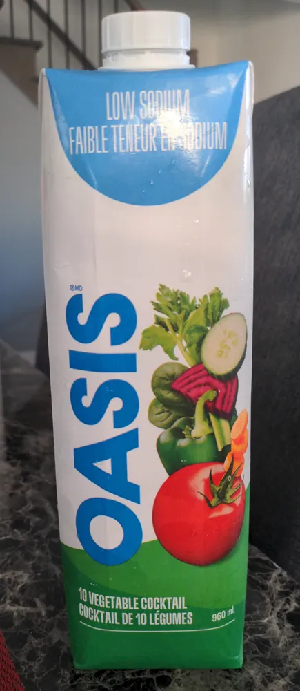 10 vegetable cocktail