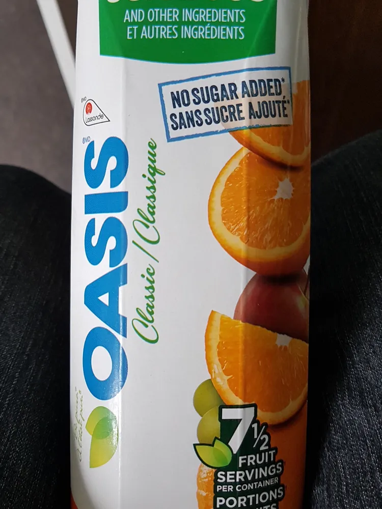 Jus Mélange D'orange (non Sucré)