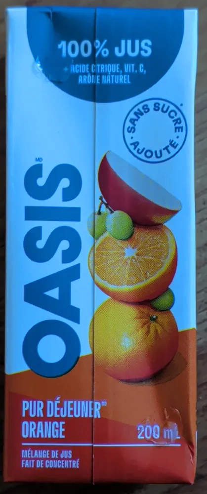 Orange Pure Breakfast