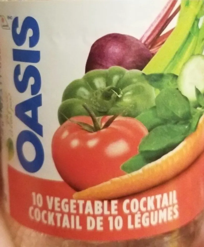 Oasis cocktail de 10 legumes