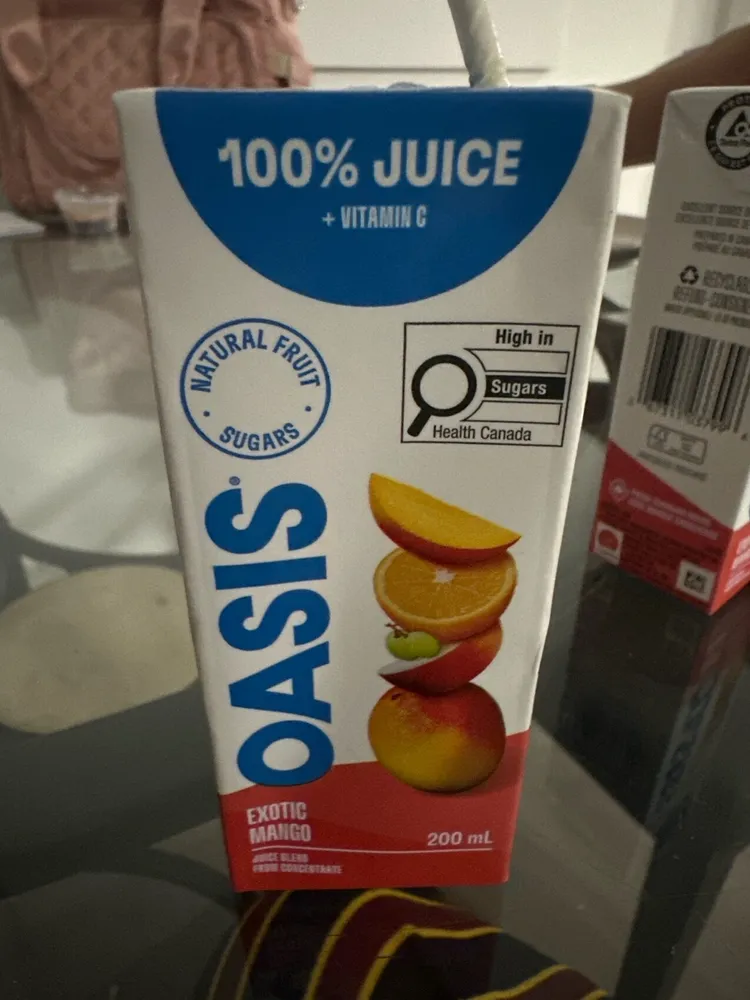 Exotic mango juice