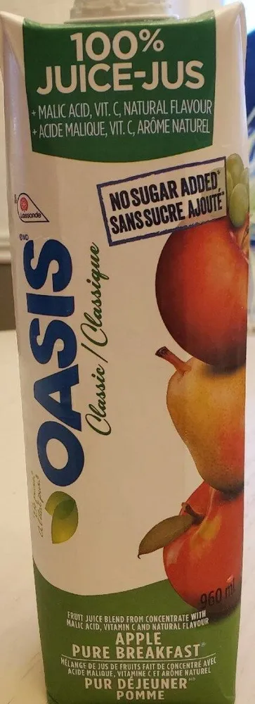 100% Jus Pur Déjeuner Pomme