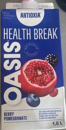 HEALTH BREAK BERRY POMEGRANATE
