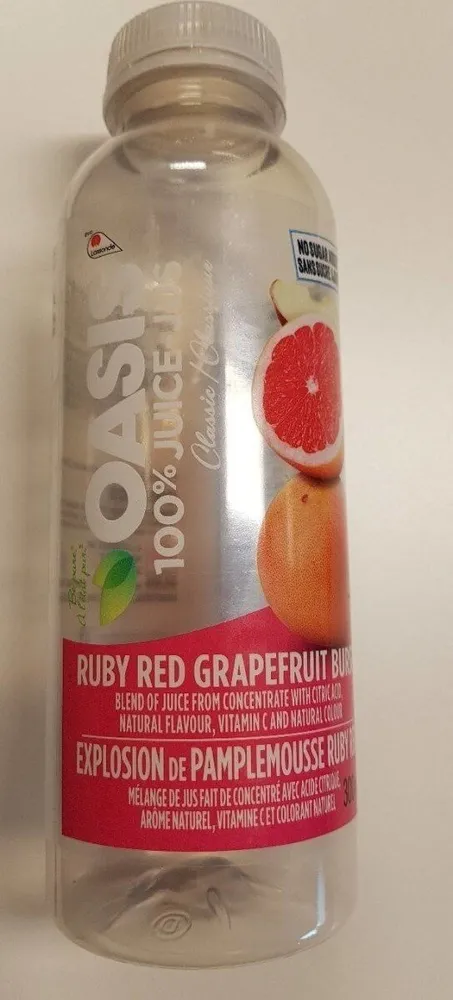 Explosion de pamplemousse ruby red