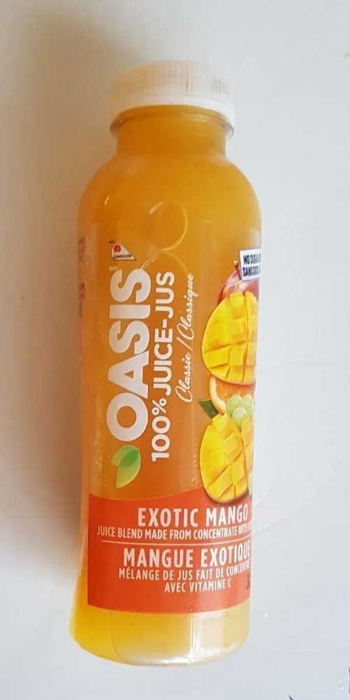 Jus mangue exotique