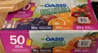 Pack de 50 jus