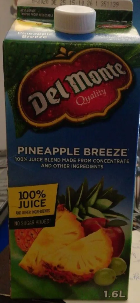 Brise exotique d'ananas