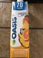 Ananas orange exotique