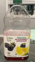 Grown Right Organic Blsckberry Lemonaid