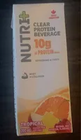 Clear protein brevage