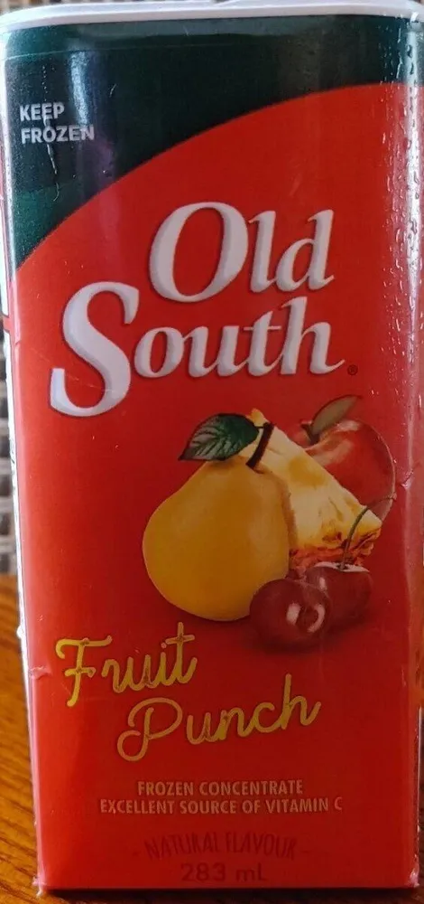 Fruit punch frozen concentrate