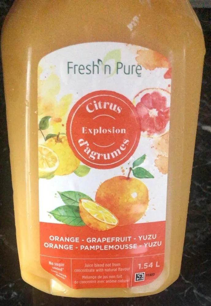 Citrus explosion d’agrumes