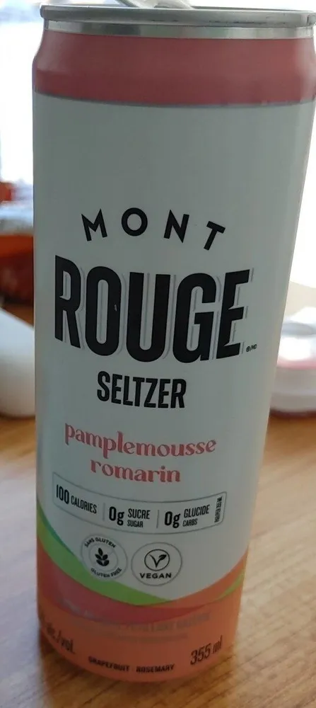 Seltzer pamplemousse romarin