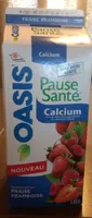 Breuvage de jus et lait fraise framboise