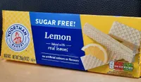 Wafers lemon