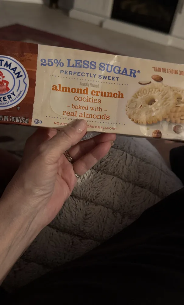 Almond crunch cookies