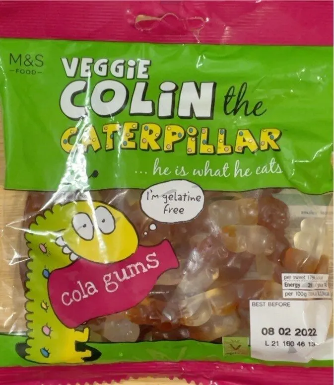 Veggie Collin the Caterpillar