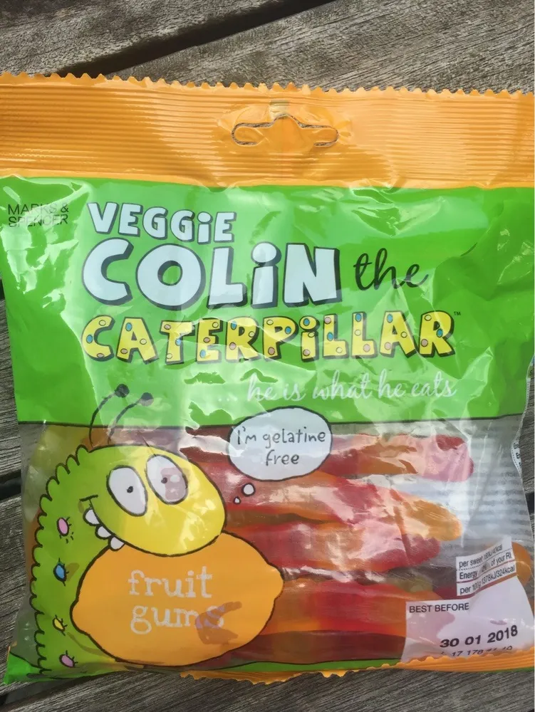 Veggie COLIN the Caterpillar