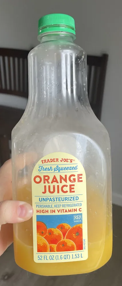 Freah squeezed orange juice