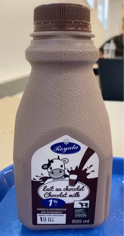 Lait au chocolat