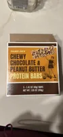 Chewy Chocolate & Peanut Butter Protein Bars