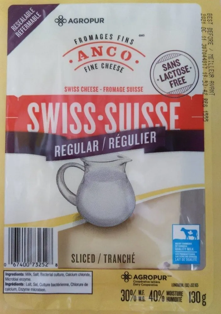Fromage suisse Régulier