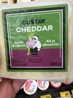 Cheddar Garlic & chives / Ail et ciboulette