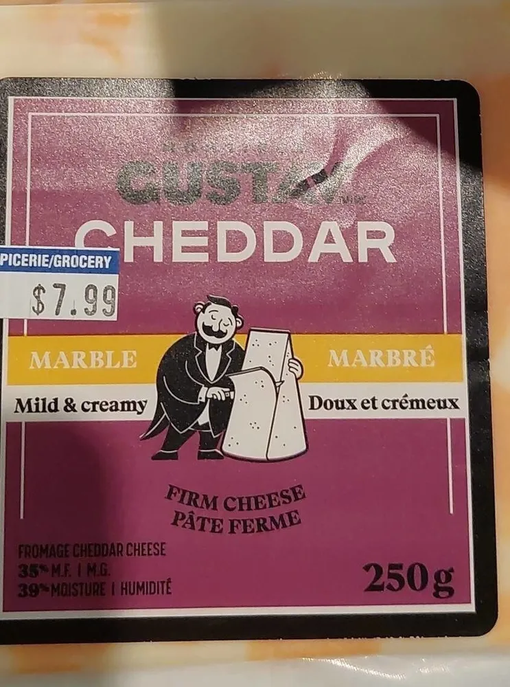 Cheddar marbré