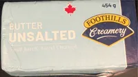 Butter undalted