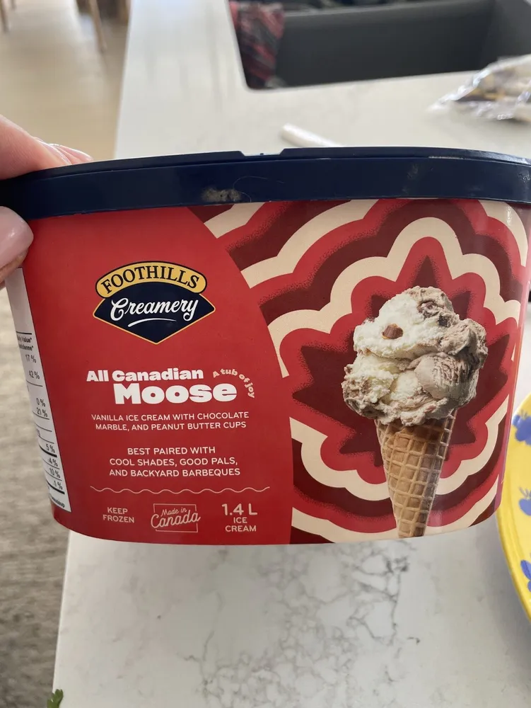 All Canadian Moose Ice Cream