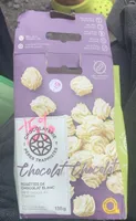 Chocolat blanc rosettes