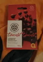 Canneberges enrobées de chocolat noir