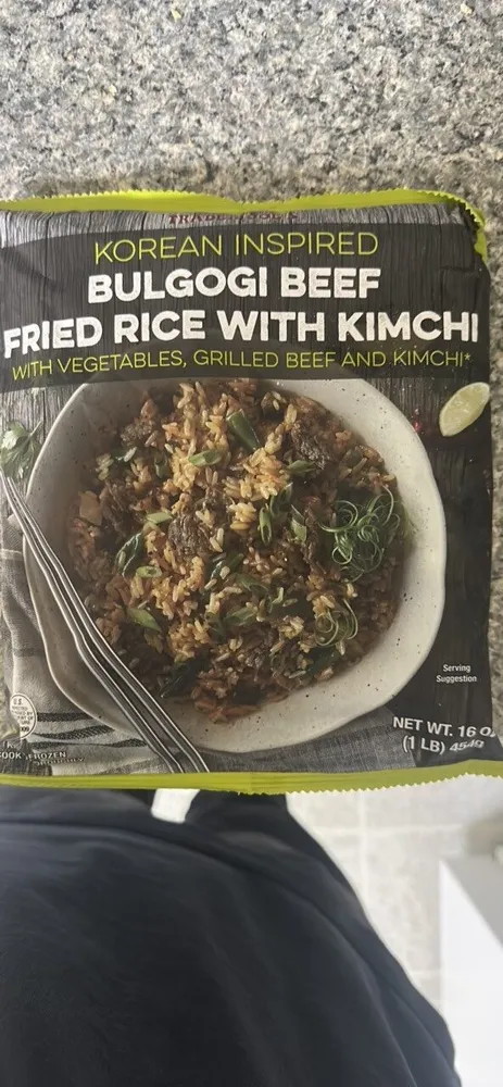 Korean Inspired Bulgogi Beef Fried Rice with Kimchi