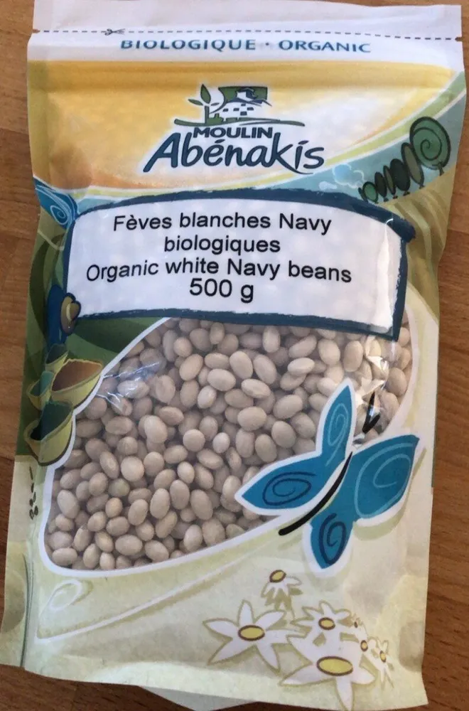 Fèves blanches Navy biologiques