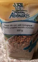 Soya rôti non salé biologique