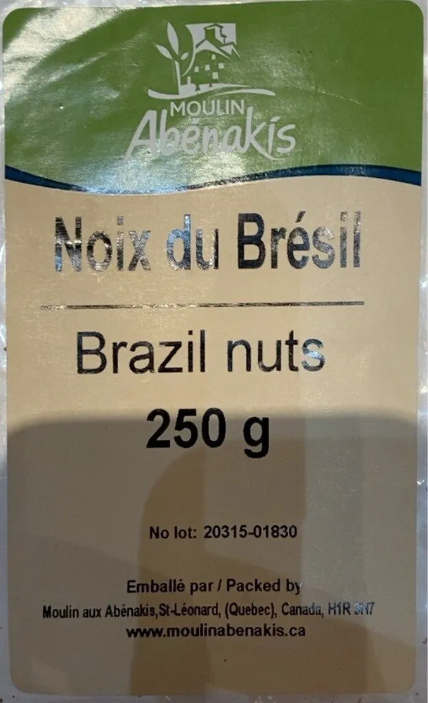 Noix du Bresil ecalee