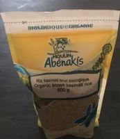 Riz Basmati brun biologique