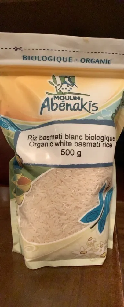 Riz basmati blanc biologique