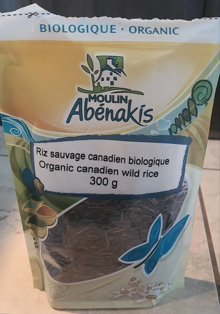 Riz sauvage canadien biologique