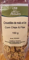 Croustilles de maïs et lin