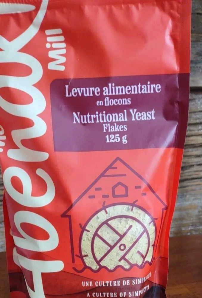 Levure alimentaire en flocons sans OGM