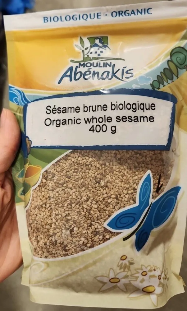 Sésame brun biologique