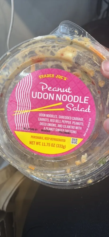 Peanut Udon Noodle Salad