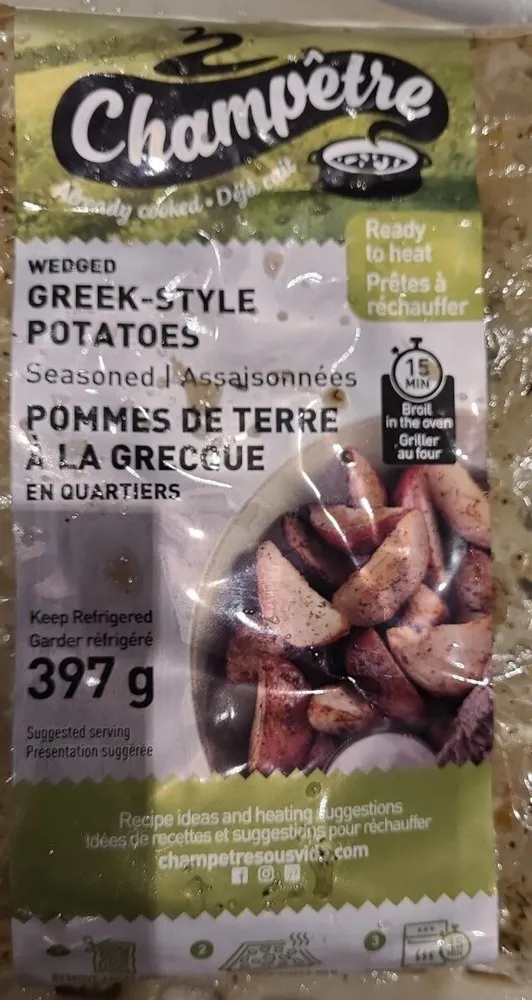 Pommes de terre à la grecque